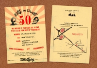 eddy & orville 50 - uitnodiging