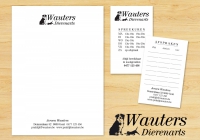wauters dierenarts - notebloc - afspraakkaart